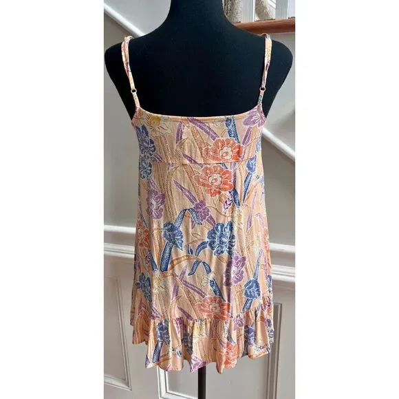 Floral Beach Urban Outfitters Spaghetti Strap Sundress Dress size S - Picture 2 of 6